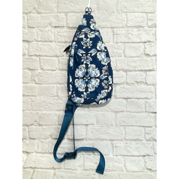 Vera Bradley Dive Floral Medallion Ultralight Essential Sling Backpack - NWT main image 4